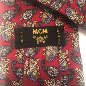 MCM Silk Vintage Tie